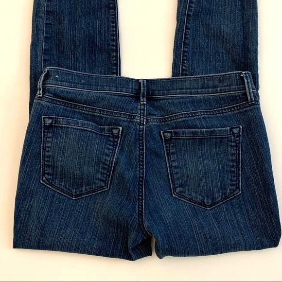 Ann Taylor LOFT Jeans Rhinestone Crystal Embellished Modern Skinny Jeans Size 4 - Picture 11 of 13